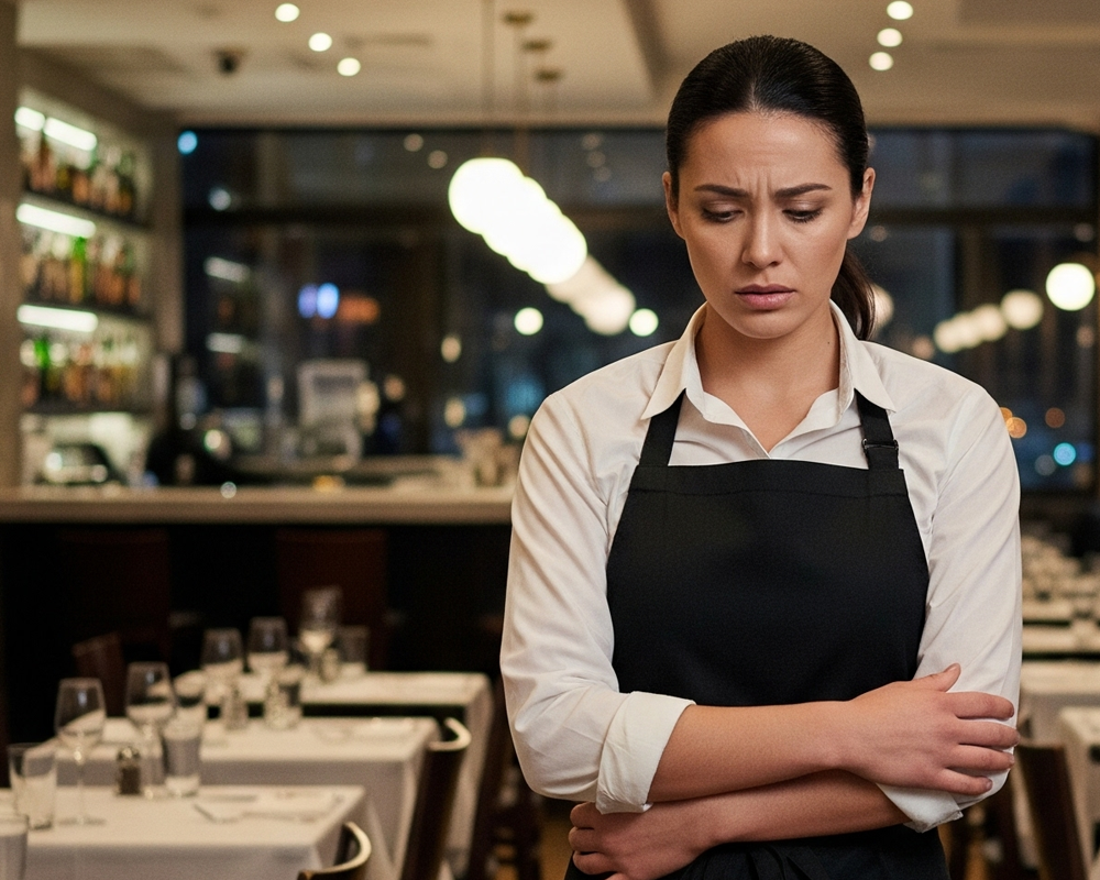 悩む人物のイラスト